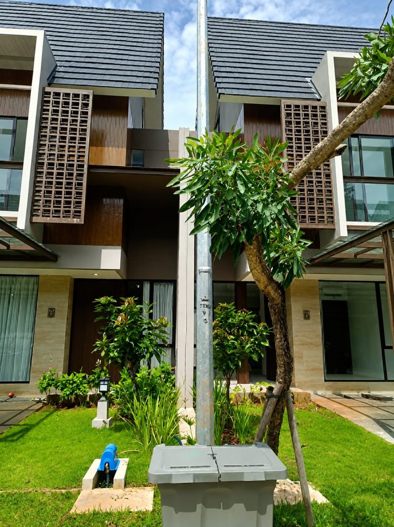 Taman rumah minimalis oleh PT ATN