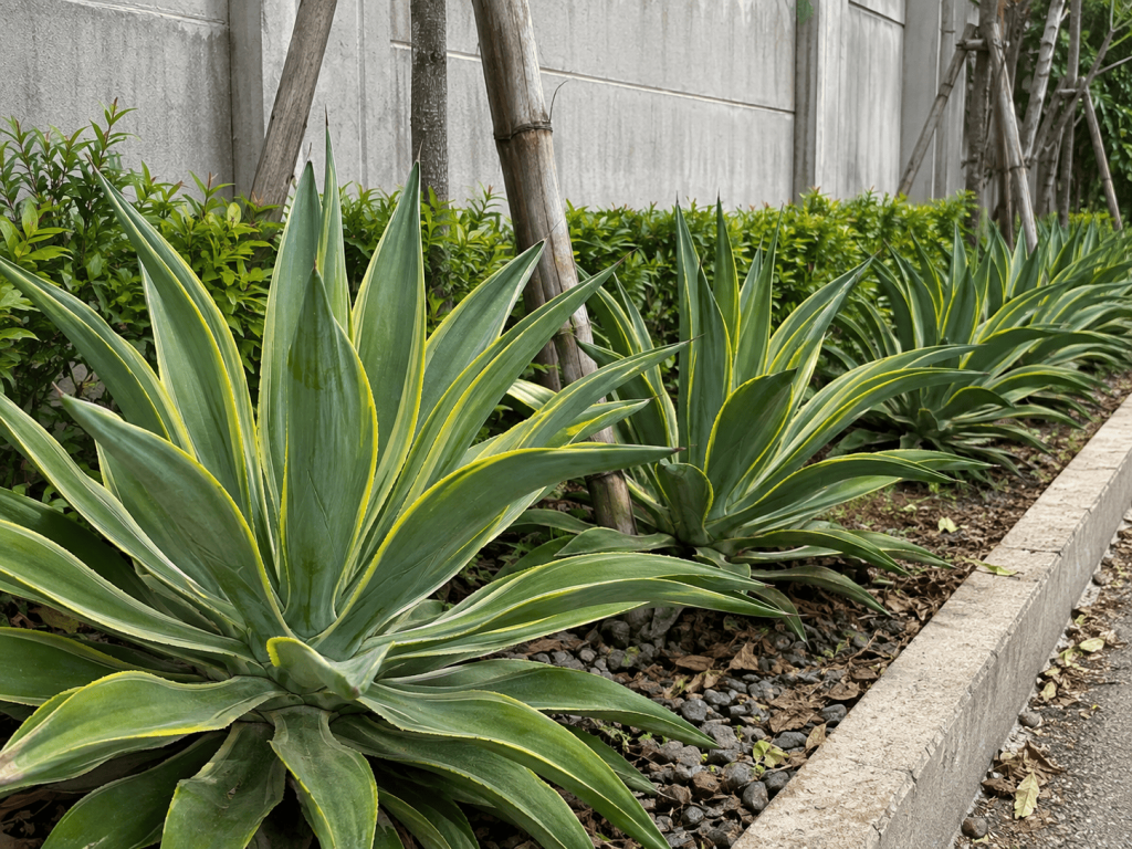 Tanaman Agave oleh PT ATN
